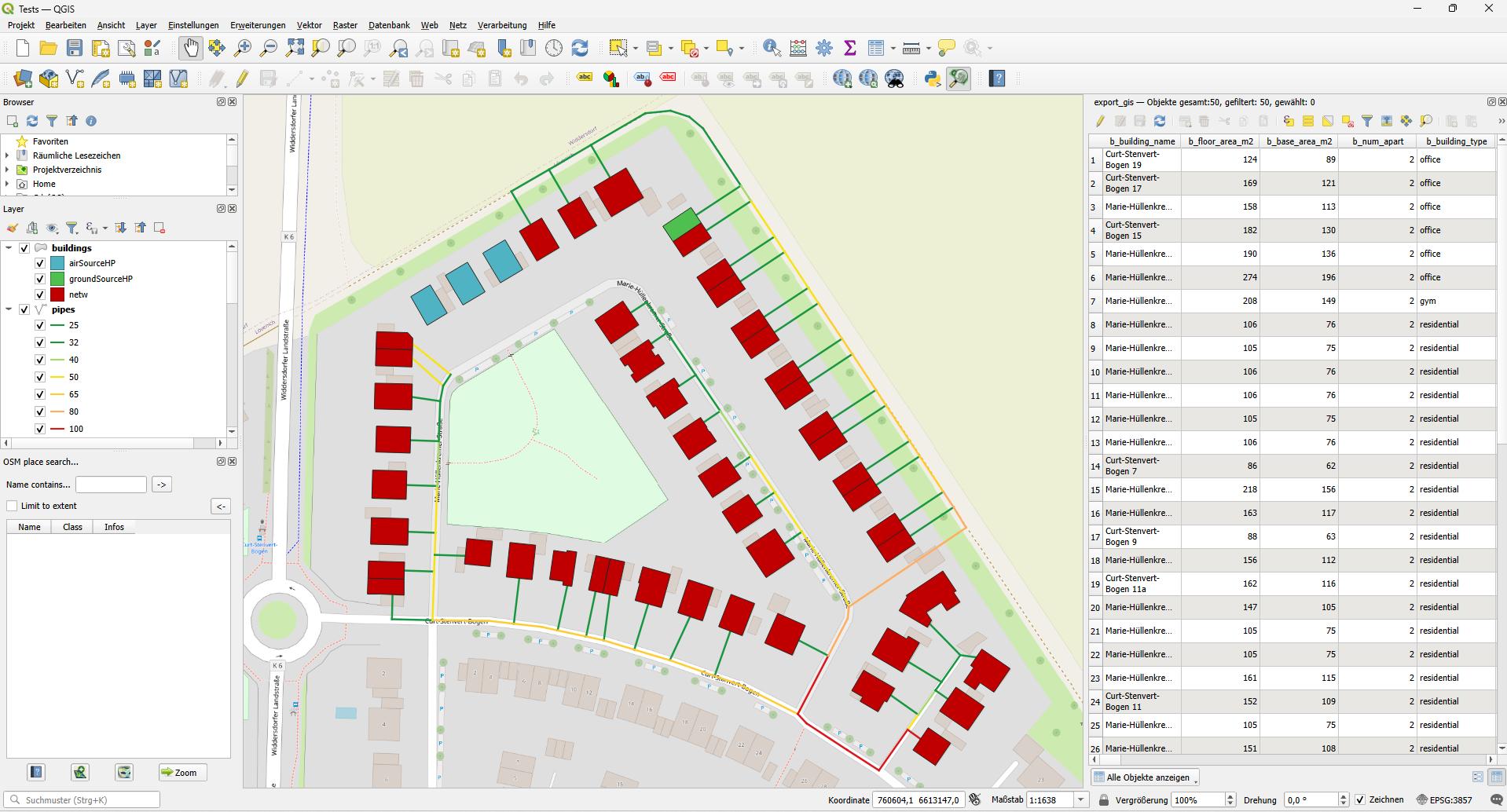 GeoJSON-Export nPro