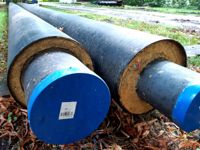 5GDHC district heating pipes