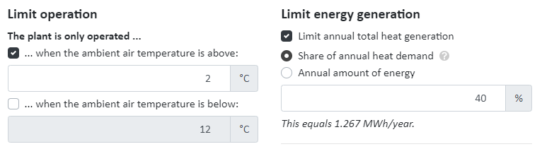 Operational Limits